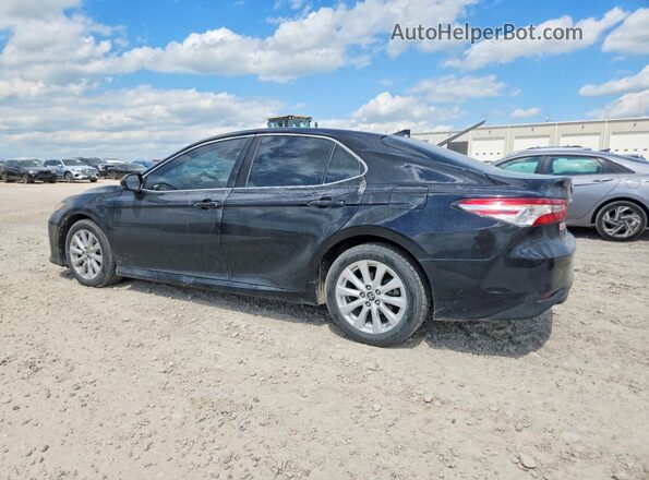 4T1B11HK5KU199877 2019 TOYOTA CAMRY Black Հետևի ձախ