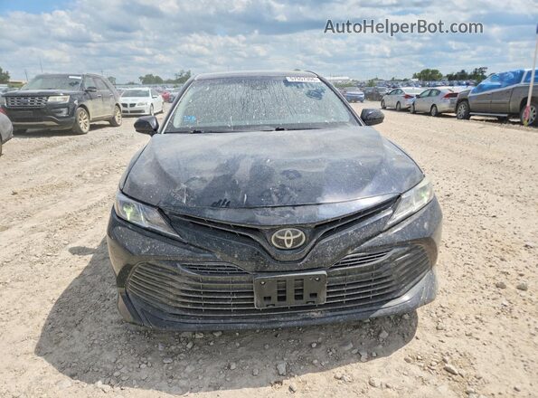 4T1B11HK5KU199877 2019 TOYOTA CAMRY Black Դիմացի տեսք