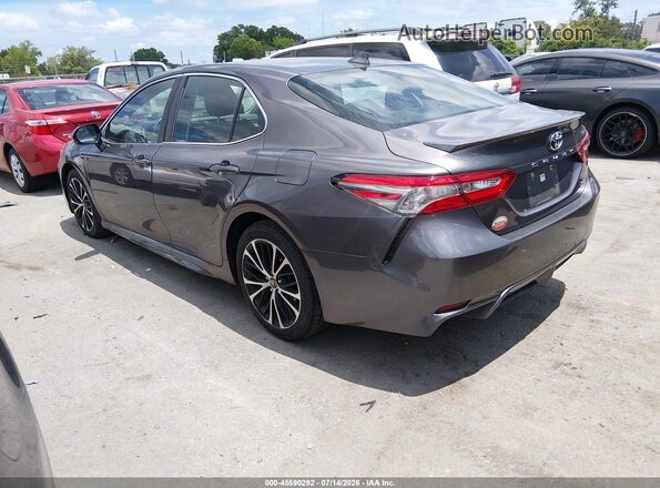 4T1B11HK5KU210876 2019 TOYOTA CAMRY Gray Rear left