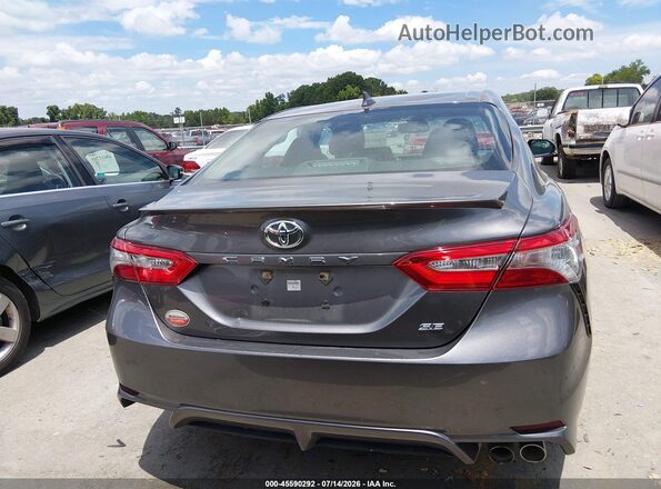 4T1B11HK5KU210876 2019 TOYOTA CAMRY Gray 