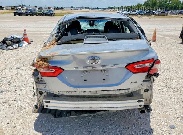 4T1B11HK5KU239147 2019 TOYOTA CAMRY Серебряный Вид сзади