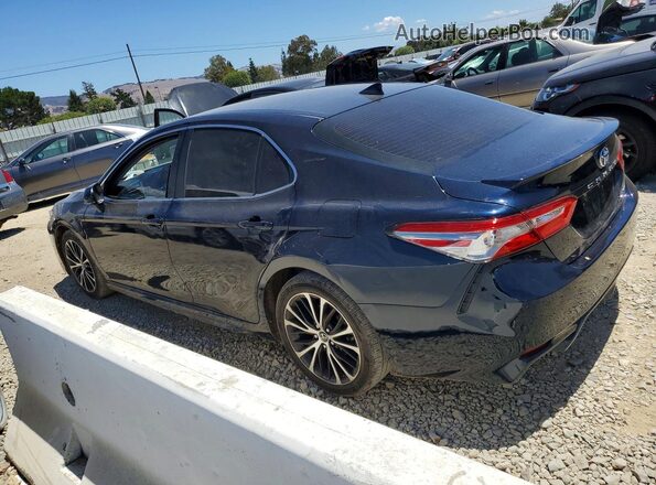 4T1B11HK5KU255185 2019 TOYOTA CAMRY Blue Հետևի ձախ