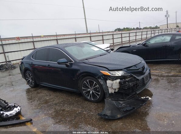4T1B11HK5KU255574 2019 TOYOTA CAMRY Blue Вид задньої частини салону