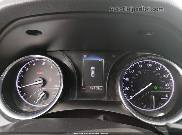 4T1B11HK5KU689431 2019 TOYOTA CAMRY White Հետևի նստատեղերի տեսք