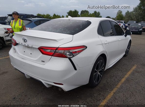 4T1B11HK5KU689431 2019 TOYOTA CAMRY White Հետևի աջ