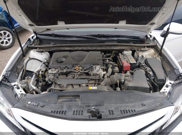 4T1B11HK5KU689431 2019 TOYOTA CAMRY White Հետևի տեսք