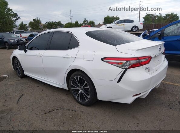 4T1B11HK5KU689431 2019 TOYOTA CAMRY White Սալոնի 360 աստիճան տեսք