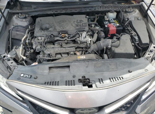 4T1B11HK5KU698338 2019 TOYOTA CAMRY Серый Вид задней части салона