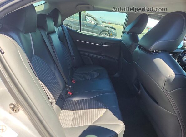 4T1B11HK5KU702663 2019 TOYOTA CAMRY Белый Вид задних сидений