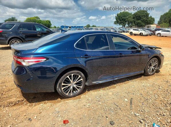 4T1B11HK5KU703389 2019 TOYOTA CAMRY Blue უკანა მარჯვენა