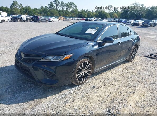 4T1B11HK5KU717650 2019 TOYOTA CAMRY Blue Przód lewy