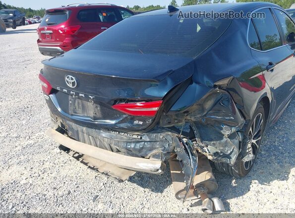 4T1B11HK5KU717650 2019 TOYOTA CAMRY Blue Widok z przodu