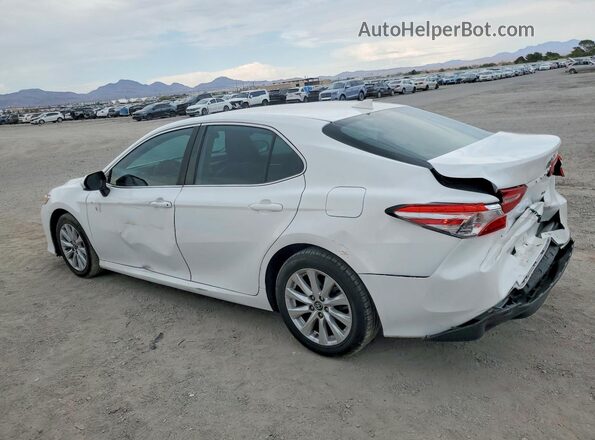 4T1B11HK5KU769571 2019 TOYOTA CAMRY White Հետևի ձախ