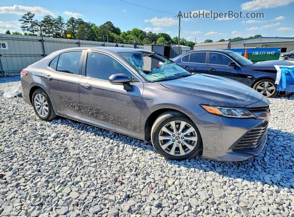 4T1B11HK7JU009298 2018 TOYOTA CAMRY Gray Front right
