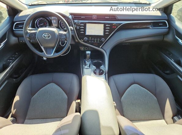 4T1B11HK7JU104315 2018 TOYOTA CAMRY White Dashboard view