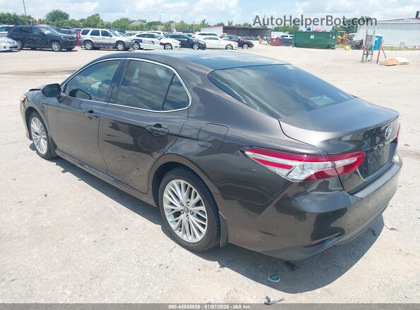 4T1B11HK9JU154665 2018 TOYOTA CAMRY Коричневый Задняя левая четверть