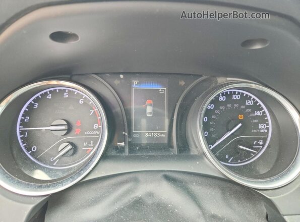 4T1B11HK9KU173475 2019 TOYOTA CAMRY Черный Вид щитка приборов