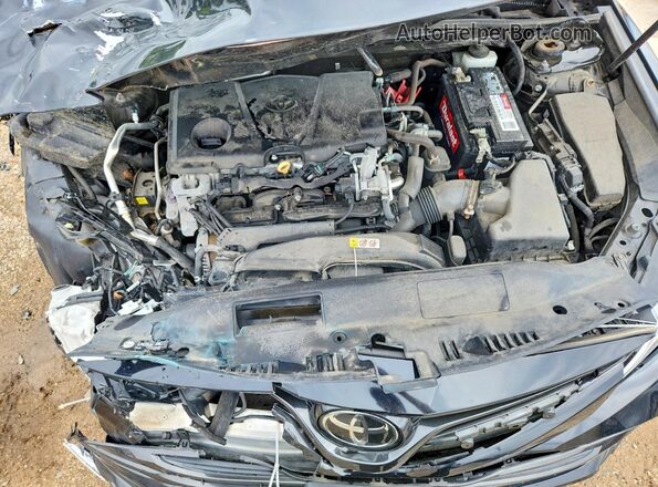 4T1B11HK9KU173475 2019 TOYOTA CAMRY Черный Вид задней части салона