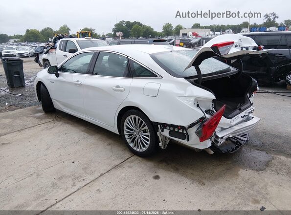4T1B21FB3KU004259 2019 TOYOTA AVALON HYBRID White უკანა მარცხენა