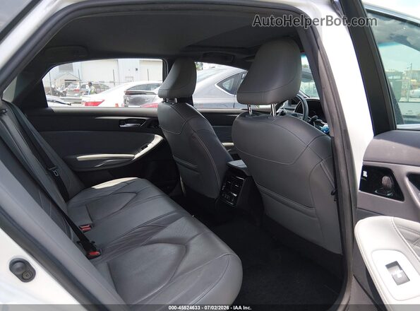 4T1B21FB3KU004259 2019 TOYOTA AVALON HYBRID White VIN კოდის სტიკერის ხედი