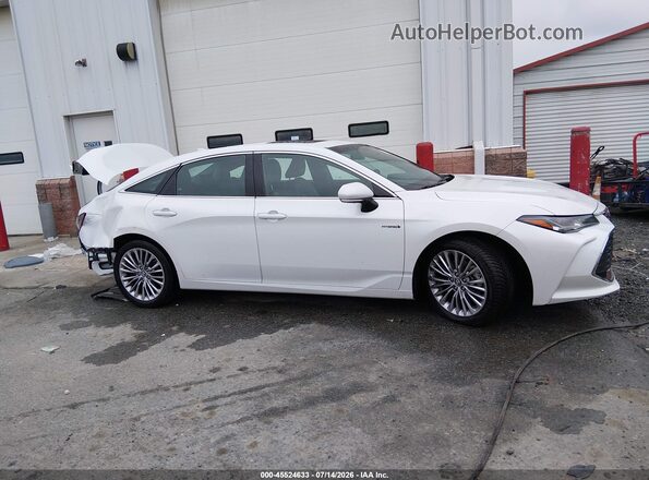 4T1B21FB3KU004259 2019 TOYOTA AVALON HYBRID White სალონის 360-გრადუსიანი ხედი