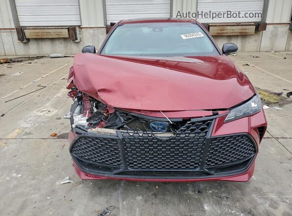 4T1B21FB6KU006166 2019 TOYOTA AVALON Burgundy Вид спереду