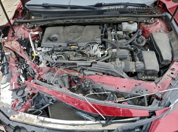 4T1B21FB6KU006166 2019 TOYOTA AVALON Burgundy Вид задньої частини салону