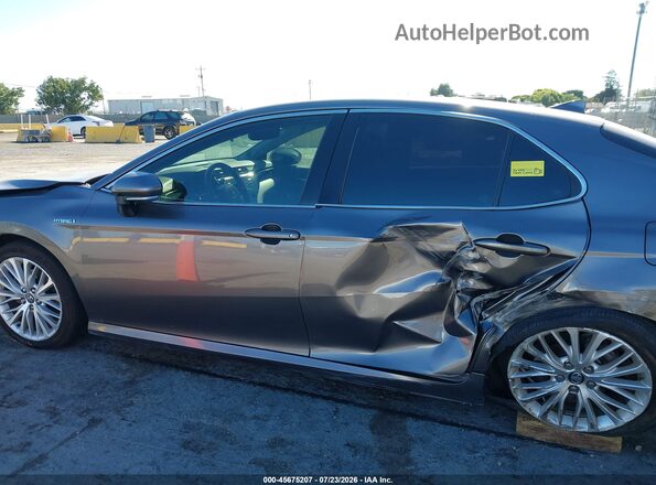 4T1B21HK1KU514929 2019 TOYOTA CAMRY HYBRID Серый 