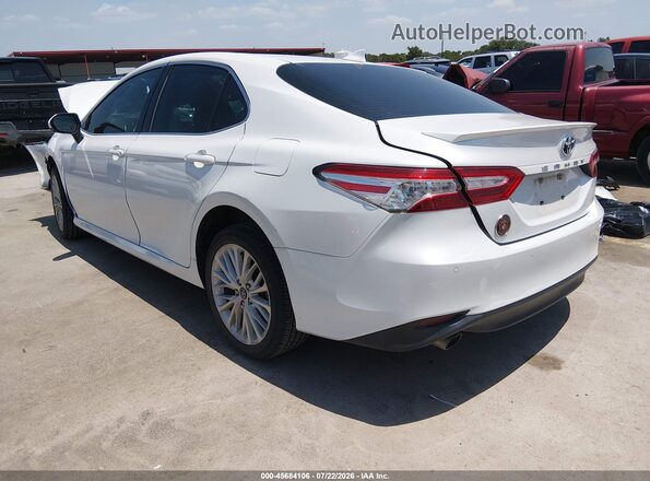 4T1B21HK4KU511166 2019 TOYOTA CAMRY HYBRID Белый Задняя левая четверть