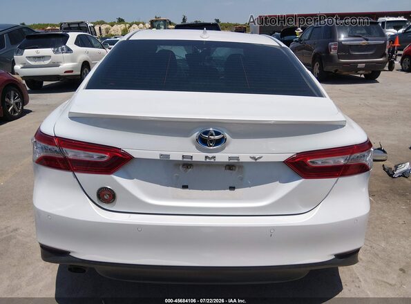 4T1B21HK4KU511166 2019 TOYOTA CAMRY HYBRID Белый 