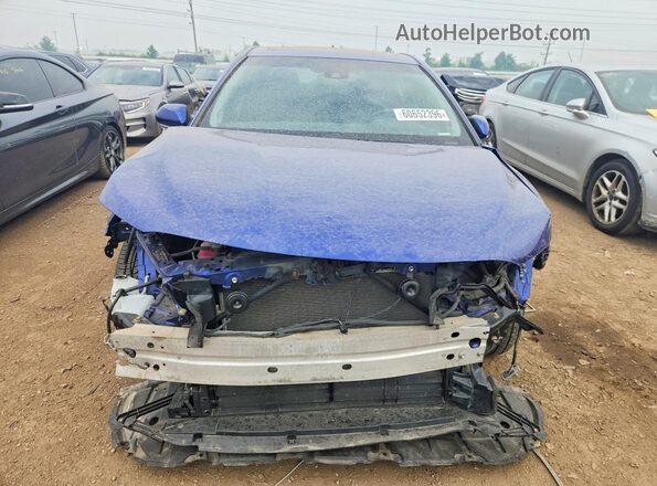 4T1B21HK5JU504273 2018 TOYOTA CAMRY Blue Front view