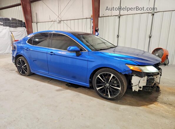 4T1B61HK5KU241076 2019 TOYOTA CAMRY Blue Առջևի աջ