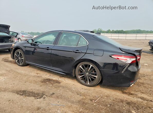 4T1B61HK5KU853844 2019 TOYOTA CAMRY Black Rear left