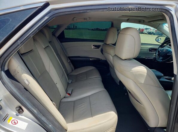 4T1BD1EB0GU049520 2016 TOYOTA AVALON Silver Rear seats view