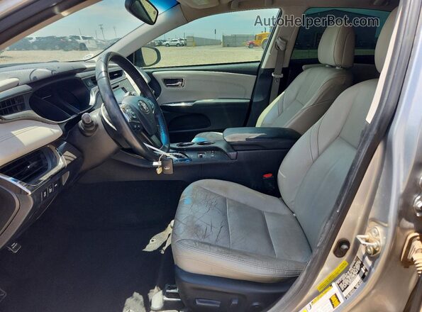 4T1BD1EB0GU049520 2016 TOYOTA AVALON Silver Front interior view