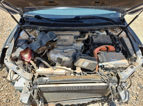 4T1BD1EB0GU049520 2016 TOYOTA AVALON Silver Rear interior view