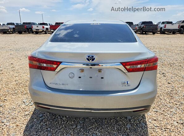 4T1BD1EB0GU049520 2016 TOYOTA AVALON Silver Rear view