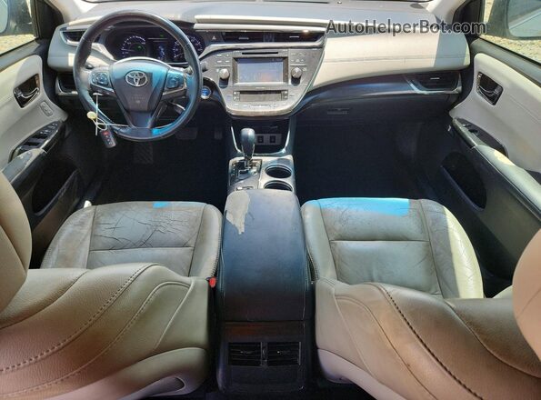 4T1BD1EB0GU049520 2016 TOYOTA AVALON Silver Dashboard view