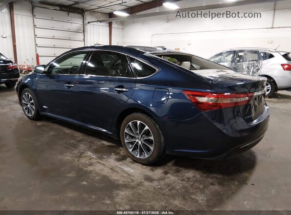 4T1BD1EB0HU058185 2017 TOYOTA AVALON HYBRID Blue Tył lewy