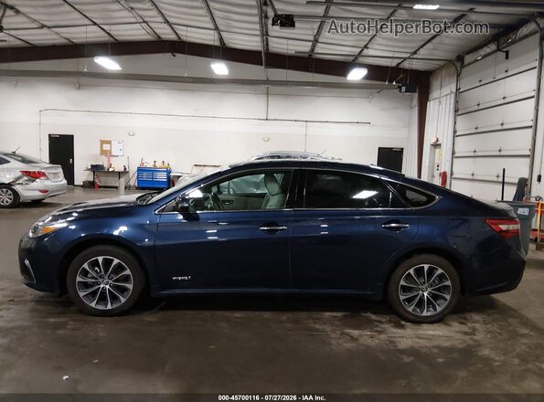 4T1BD1EB0HU058185 2017 TOYOTA AVALON HYBRID Blue Widok wnętrza 360 stopni