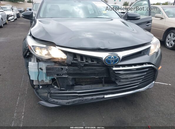 4T1BD1EB0JU063392 2018 TOYOTA AVALON HYBRID Gray Դիմացի տեսք