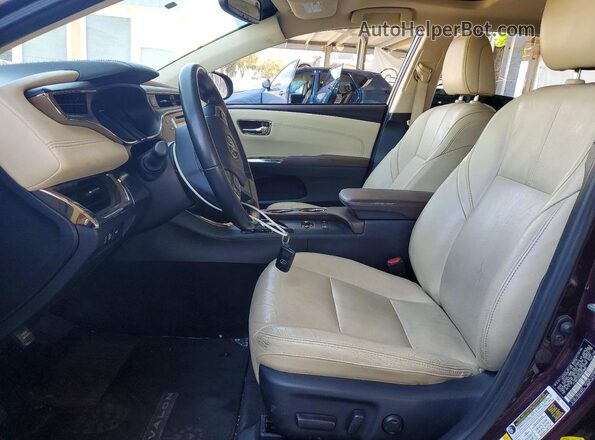 4T1BD1EB3GU052685 2016 TOYOTA AVALON Purple Front interior view