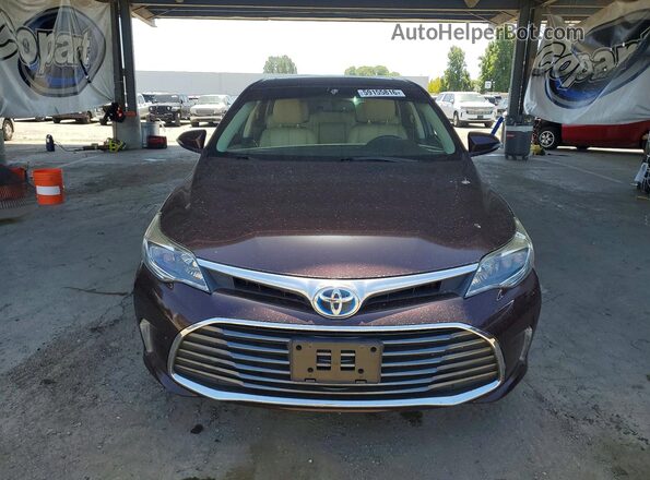 4T1BD1EB3GU052685 2016 TOYOTA AVALON Purple Front view