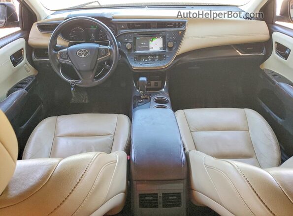 4T1BD1EB3GU052685 2016 TOYOTA AVALON Purple Dashboard view