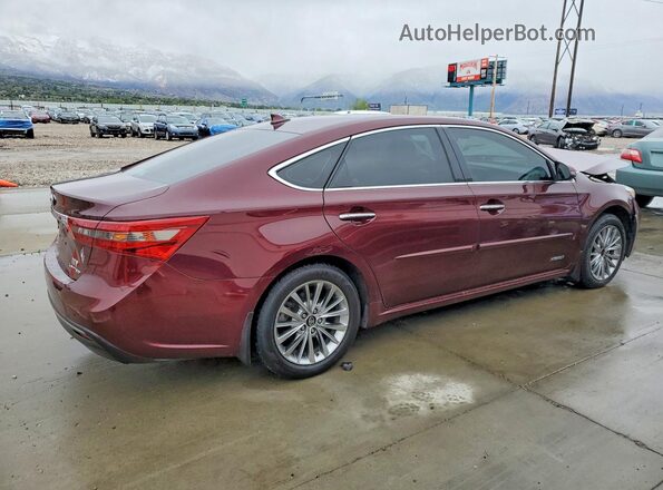 4T1BD1EB4GU051366 2016 TOYOTA AVALON Maroon Rear right
