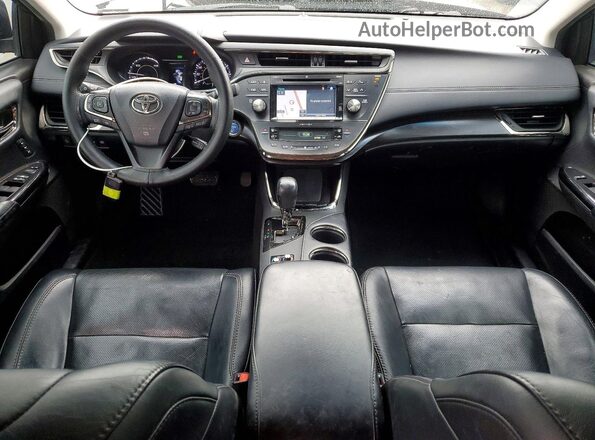 4T1BD1EB4GU051366 2016 TOYOTA AVALON Maroon Dashboard view