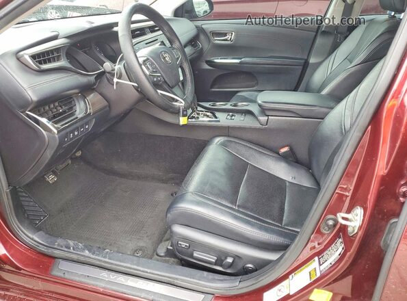 4T1BD1EB4GU051366 2016 TOYOTA AVALON Maroon Front interior view