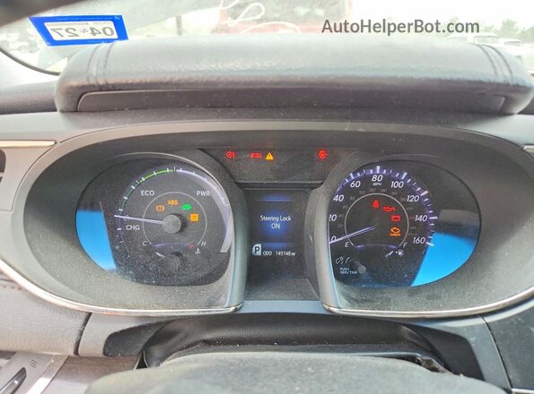 4T1BD1EB4GU052954 2016 TOYOTA AVALON Черный Вид задних сидений