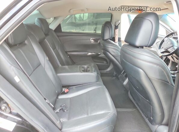 4T1BD1EB4GU052954 2016 TOYOTA AVALON Черный Вид задней части салона