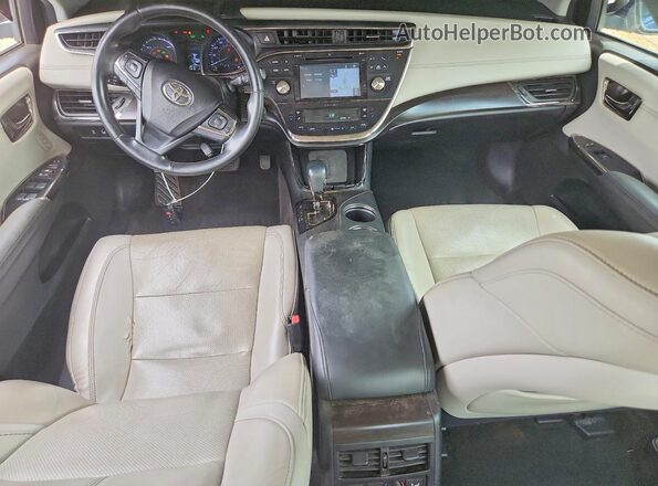 4T1BD1EB5GU050159 2016 TOYOTA AVALON Silver წინა პანელის ხედი